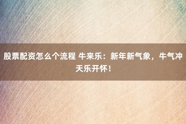 股票配资怎么个流程 牛来乐：新年新气象，牛气冲天乐开怀！